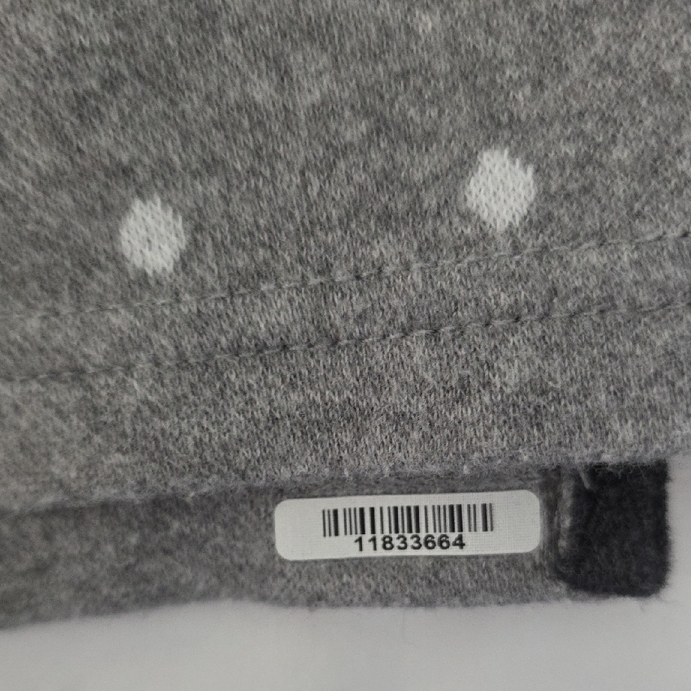 Carolina Herrera Gray Textured Fabric